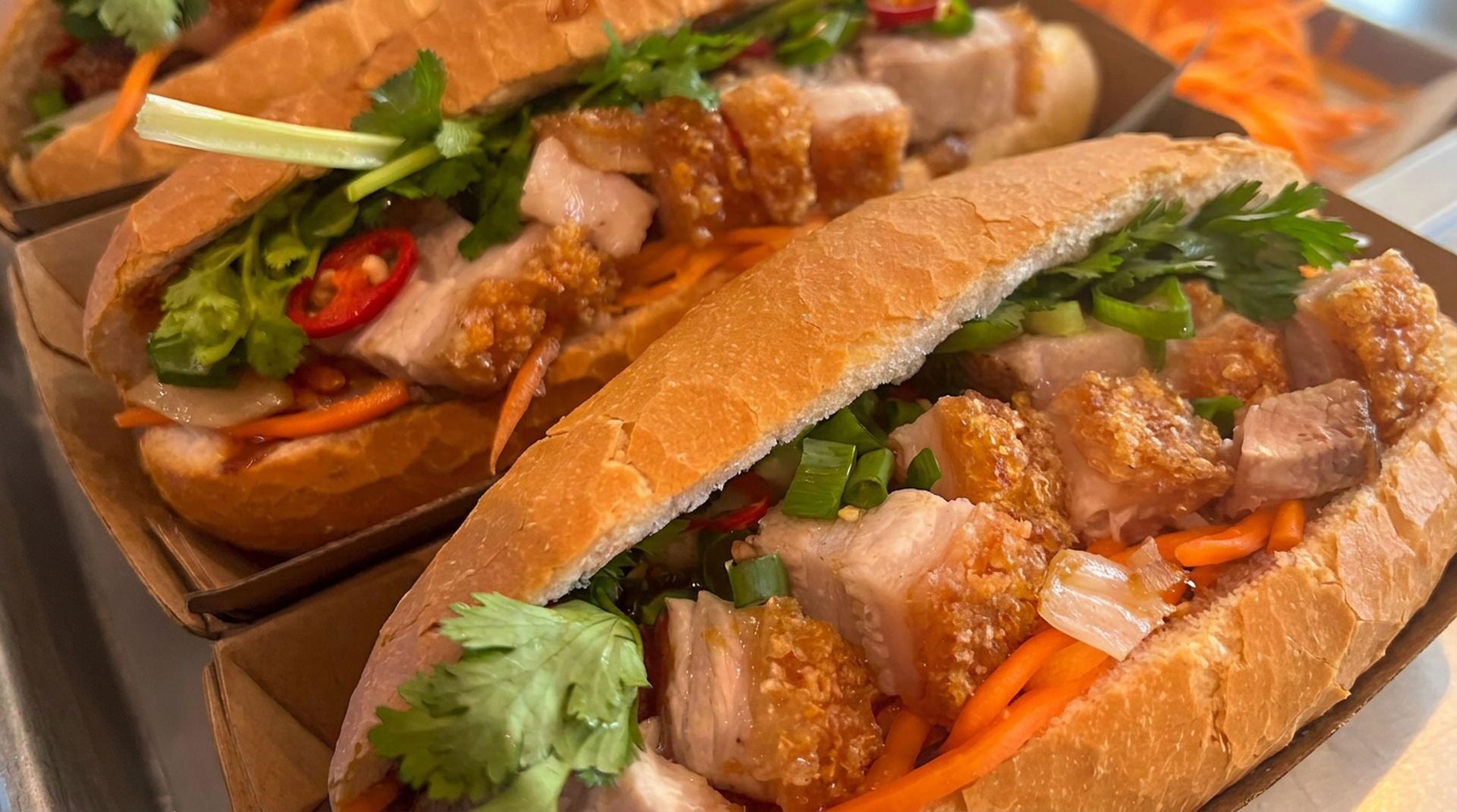 Bánh mì, made to order