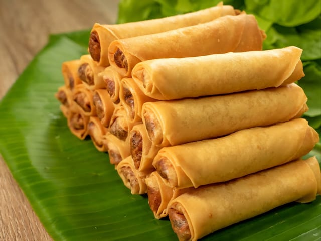 Veggie Egg Rolls (4 pcs).