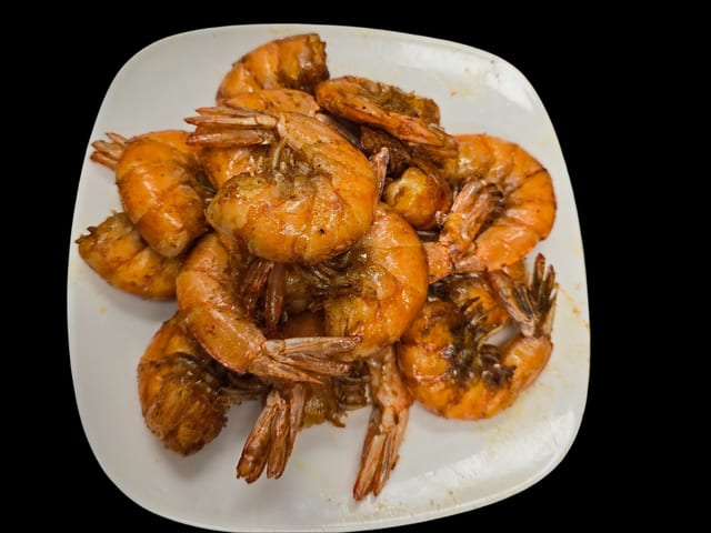 Deep Fried Shrimp.