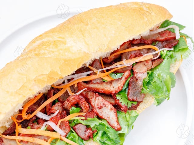 Charsiu Pork Banh Mi.